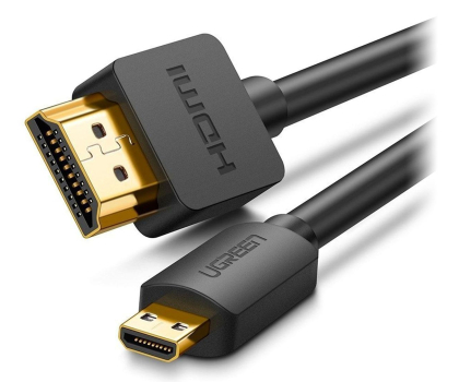 Kabel i złączka UGREEN HD127 Kabel micro HDMI - HDMI 4K 3D 3m 6957303831043